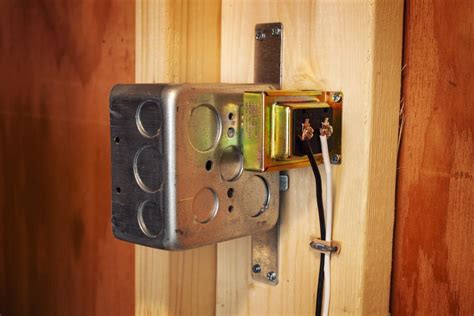 is a junction box a transformer|doorbell transformer inside junction box.